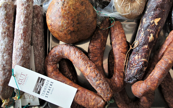 Wurstspezialitäten Gut Temmen, Foto: Maya Nöller, Lizenz: Gut Temmen