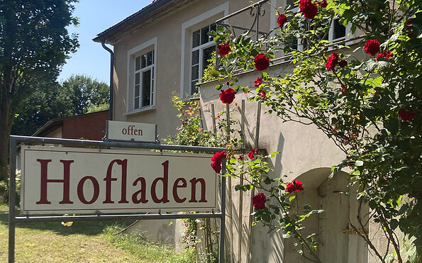Willkommen im Hofladen, Foto: Pauline Henke, Lizenz: Gut Temmen
