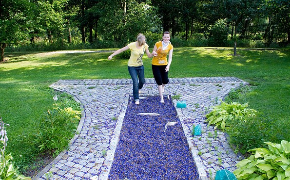 Parcours im Barfusspark Burg, Foto: Peter Becker, Lizenz: Amt Burg (Spreewald)