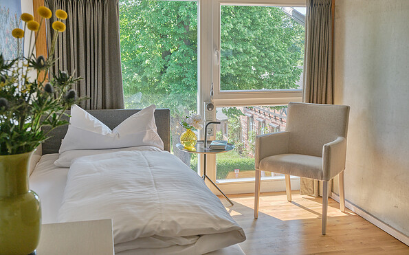 Einzelzimmer, Foto: Peter Stumpf, Lizenz: Landgut Stober
