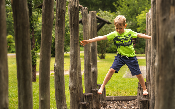 Parcours im Barfusspark Burg, Foto: Steven  Schwerdtner, Lizenz: Barfusspark Burg