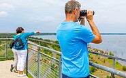 Weitblick vom Aussichtsturm am Cottbuser Ostsee, Foto: Andreas Franke, Lizenz: CMT Cottbus