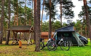 Schlaubetal Camping Schervenzsee, Foto: Constanze Mikeska, Lizenz: Seenland Oder-Spree