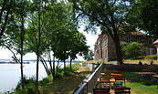 Schloss Schänke - Terrasse, Foto: Tourismusverband Havelland