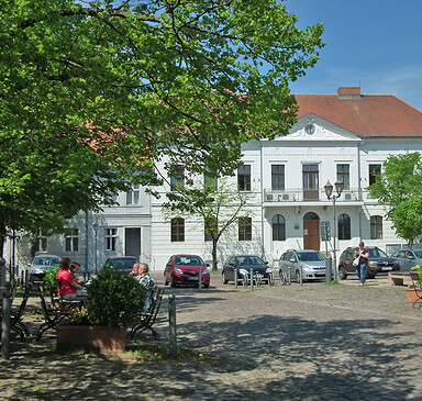 Der Marktplatz in Kremmen, Foto: terra press Berlin