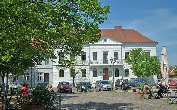 Der Marktplatz in Kremmen, Foto: terra press Berlin