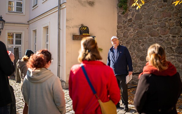 Klassische Stadtführung, Foto: Michél Schmidt, Lizenz: BeSt Bernauer Stadtmarketing GmbH
