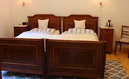 Schlafzimmer Ferienwohnung Darre Uckermark, Foto: Joerg-Peter Jaeschke