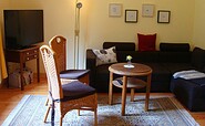 Wohnbereich Ferienwohnung Darre Uckermark, Foto: Joerg-Peter Jaeschke