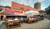 Ausflugslokal auf der Burg Rabenstein, Foto: Jürgen Rocholl/FACE