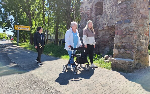 comfortable city tour through Fürstenwalde/Spree, Foto: Bernd Norkeweit