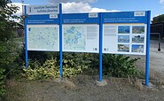 Information boards about the Lusatian Lake District, Foto: Gregor Kockert, Lizenz: Tourismusverband Lausitzer Seenland e.V.