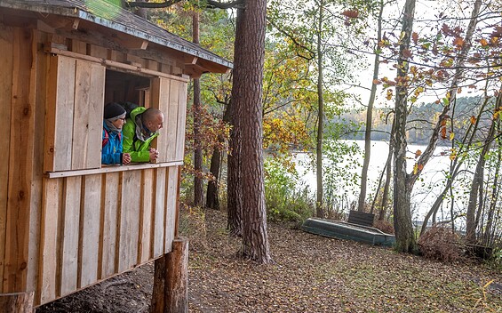 Schutzhütte, Foto: Michael Zalewski, Lizenz: Landkreis Dahme-Spreewald