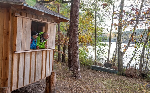 Schutzhütte, Foto: Michael Zalewski, Lizenz: Landkreis Dahme-Spreewald