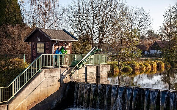 Cascade Weir Märkisch Buchholz, Foto: Michael Zalewski, Lizenz: Landkreis Dahme-Spreewald