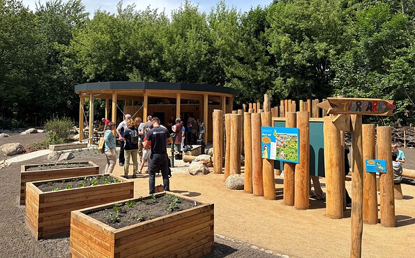 Green classroom at Lake Senftenberg, Foto: Julia Kussatz, Lizenz: Zweckverband Lausitzer Seenland Brandenburg