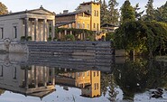 Römische Bäder am Maschinenteich im Park Sanssouci, Foto: André Stiebitz, Lizenz: SPSG/PMSG