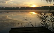 Sonnenuntergang über dem Wandlitzsee, Foto: TV Naturpark Barnim e.V.