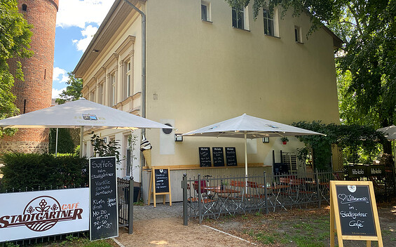 Café Stadtgärtner, Foto: Klara Sawitzki, Lizenz: BeSt Bernauer Stadtmarketing GmbH