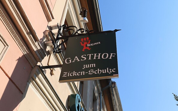 Gasthof Zum Zicken-Schulze, Foto: Laura Wawrzyniak, Lizenz: BeSt Bernauer Stadtmarketing GmbH