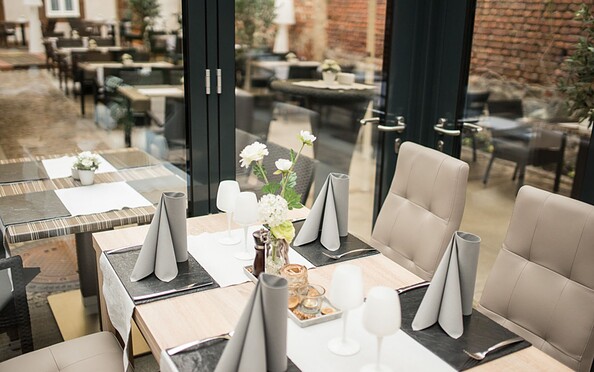 Restaurant Hofgeflüster, Foto: Jan Gögge , Lizenz: BeSt Bernauer Stadtmarketing GmbH