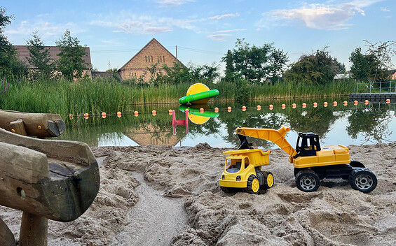 Strand im Naturbad Dippmannsdorf, Foto: Christian Knie