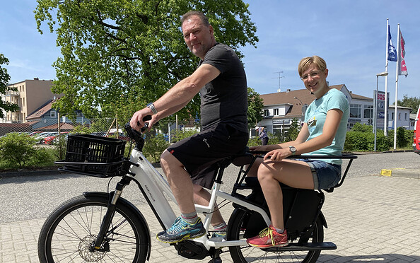 Riese &amp; Müller Multicharger Lastenrad, Foto: Jennifer Schostag