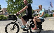 Multicharger cargo bike, Foto: Jennifer Schostag
