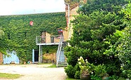Blick auf Remise