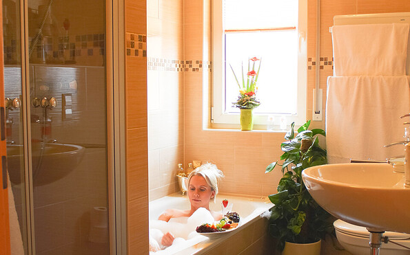 Badezimmer Schorfheide, Foto: Ferienpark Templin, Lizenz: Ferienpark Templin