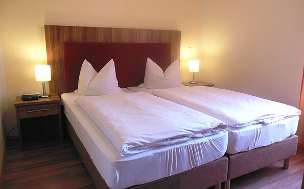 Chorin Schlafzimmer , Foto: Ferienpark Templin, Lizenz: Ferienpark Templin