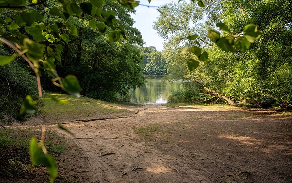 Badestelle Mechesee Bernau, Foto: Michél Schmidt, Lizenz: BeSt Bernauer Stadtmarketing GmbH
