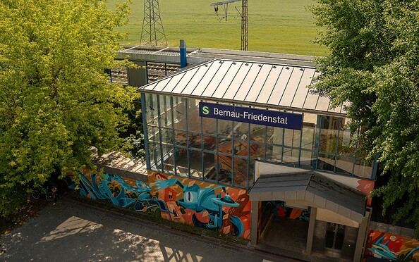 Bahnhof Friedenstal , Foto: Michél Schmidt, Lizenz: BeSt Bernauer Stadtmarketing GmbH