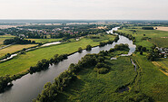 Luftaufnahme Havel im Milower Land, Foto: Steven Ritzer, Lizenz: Tourismusverband Havelland e.V.