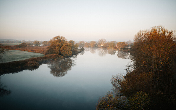 Havel im Nebel bei Premnitz, Foto: Steven Ritzer, Lizenz: Tourismusverband Havelland e.V.