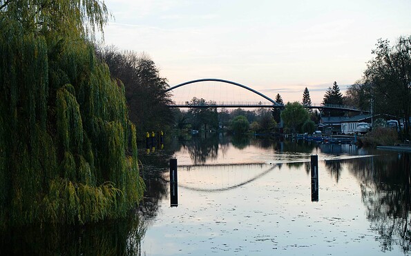 Weinbergbrücke Rathenow, Foto: Steven Ritzer, Lizenz: Tourismusverband Havelland e.V.