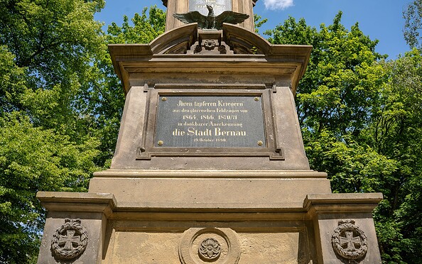 Kriegerdenkmal Bernau , Foto: Michél Schmidt, Lizenz: BeSt Bernauer Stadtmarketing GmbH