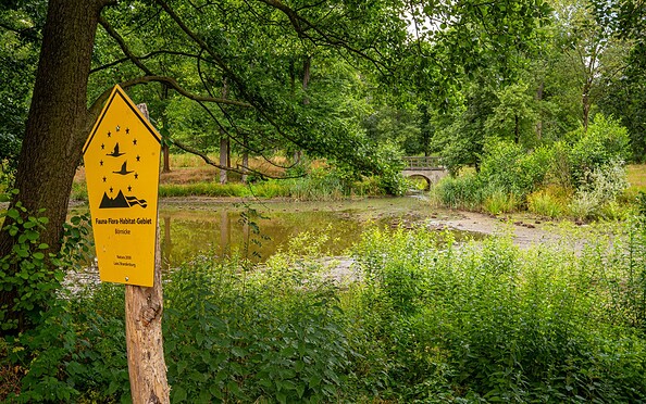 Schlosspark Börnicke, Foto: Michél Schmidt, Lizenz: BeSt Bernauer Stadtmarketing GmbH
