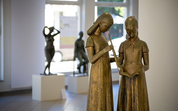 Skulpturensammlung der Waldsiedlung Bernau , Foto: Stefan Klenke, Lizenz: BeSt Bernauer Stadtmarketing GmbH