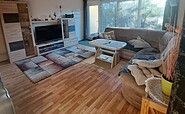 Wohnzimmer im Ferienhaus Laabs, Foto: B. Laabs, Lizenz: B. Laabs