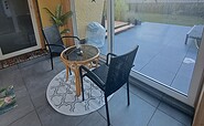 Blick zur Terrasse im Ferienhaus Laabs, Foto: B. Laabs, Lizenz: B. Laabs