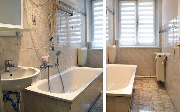 Bad mit Badewanne, Foto: Kerstin Geilich, Lizenz: MuT