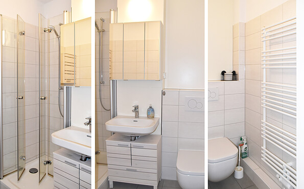Bad mit Dusche, Foto: Kerstin Geilich, Lizenz: MuT