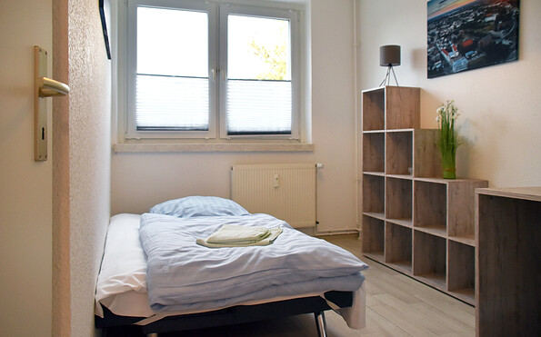 2.Schlafzimmer mit Schlafsofa, Foto: Kerstin Geilich, Lizenz: MuT