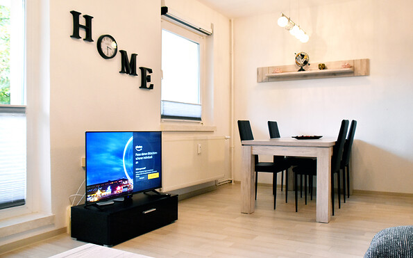 Wohnzimmer/ Essbereich, Foto: Kerstin Geilich, Lizenz: MuT