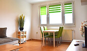 Wohnzimmer/Essbereich, Foto: Kerstin Geilich, Lizenz: Mut