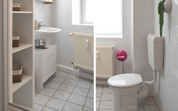 Bad mit Dusche, Foto: Kerstin Geilich, Lizenz: MuT
