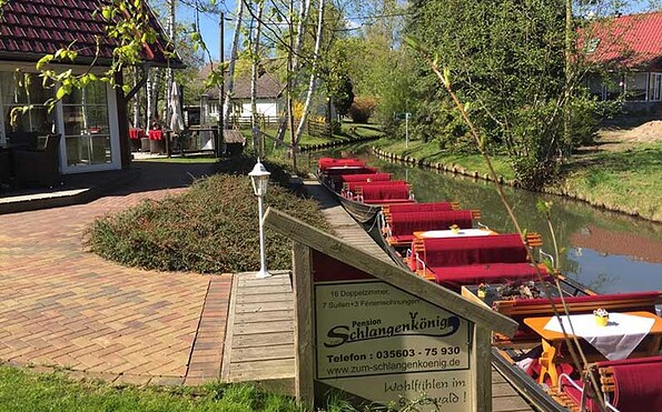 Kahnfahrten Pension Schlangenkönig, Foto: Pension Zum Schlangenkönig