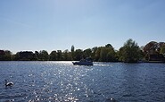 Hausboot auf der Potsdamer Havel, Foto: Katrin Schreinemachers, Lizenz: TMB-Fotoarchiv