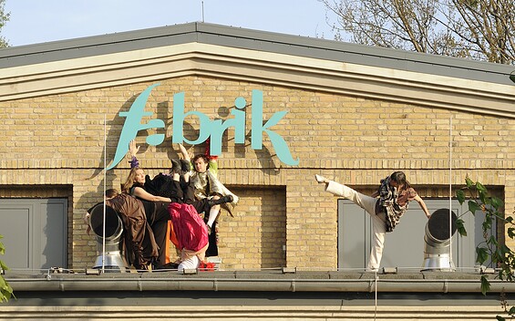 fabrik Potsdam Aussenansicht, Foto: Jan Stradtmann, Lizenz: fabrik Potsdam